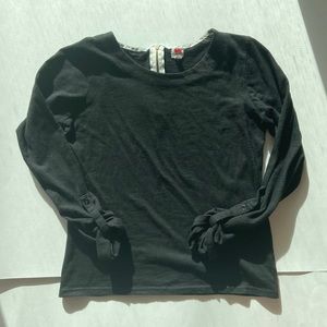 Black Poof! Long Sleeve